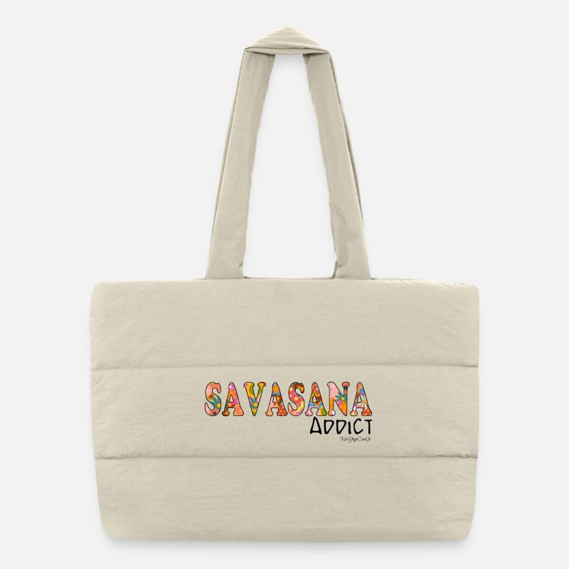 SAVASANA Addict Sac shopping matelassé