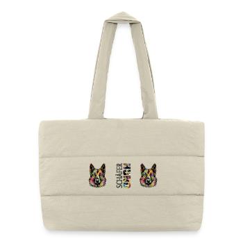 Sheepdog - Puffer Shopping Bag - natural - Front