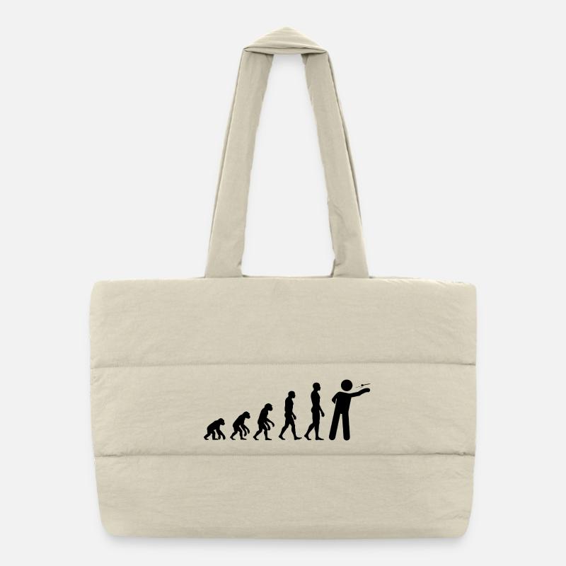Évolution des fléchettes, forme finale, cent quatre-vingts Sac shopping matelassé
