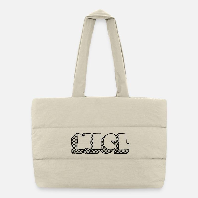 NICE Dotted – Club & Electro Party Design Puffer Shopping Bag