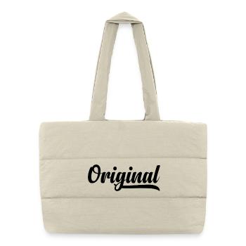 Original - Puffer Shopping Bag - natural - Front