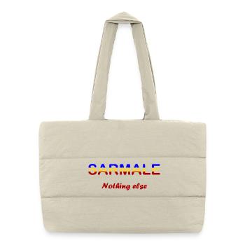 Sarmale Romania - Puffer Shopping Bag - natural - Front