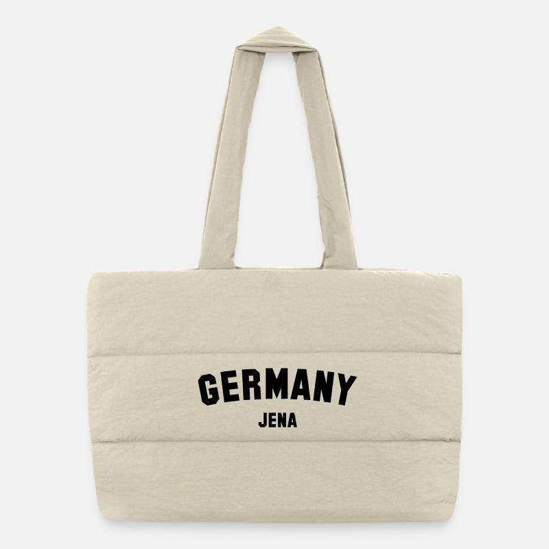 IÉNA Sac shopping matelassé