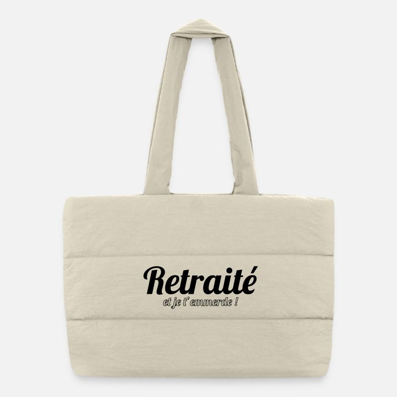 Sac shopping matelassé