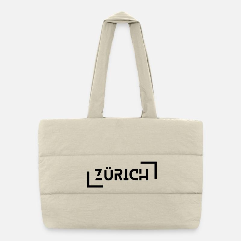 Zurich Sac shopping matelassé