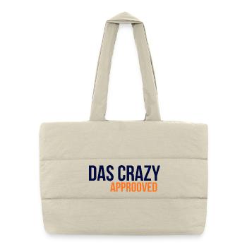 GIUDAN Youth Word 25 Collection THE CRAZY APPROVED - Puffer Shopping Bag - natural - Front