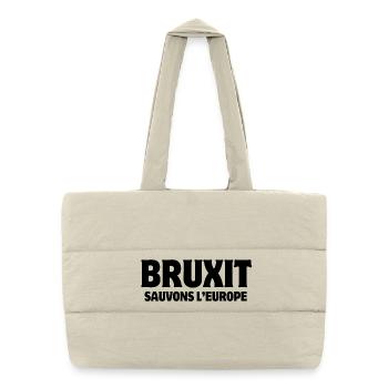 Farmer, Agriculture, Tractor - Puffer Shopping Bag - natural - Front