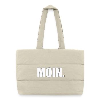 MOIN - Puffer-Einkaufstasche - Naturweiß - Vorne