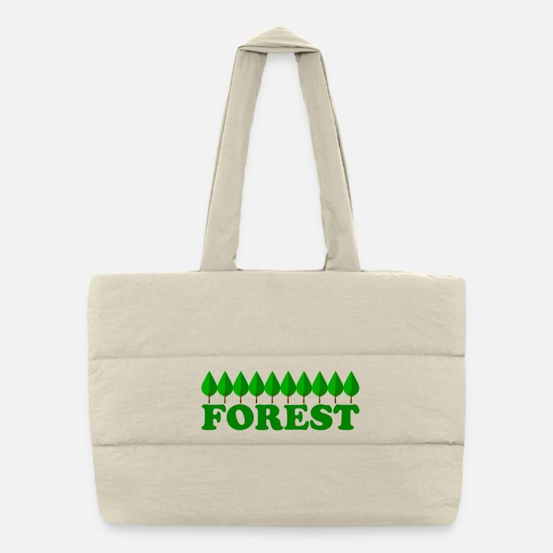 FOREST Puffer-Einkaufstasche