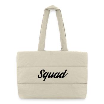 Squad - Puffer Shopping Bag - natural - Front