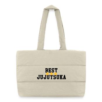 Jujutsu / Ju-jitsu / Jūjutsu / Kampfkünste / Kampf - Puffer-Einkaufstasche - Naturweiß - Vorne