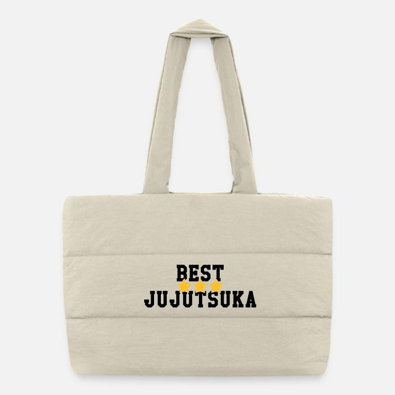 Jujutsu Jiu Jitsu Jiujitsu Ju-jitsu Jiu-jitsu Puffer Shopping Bag