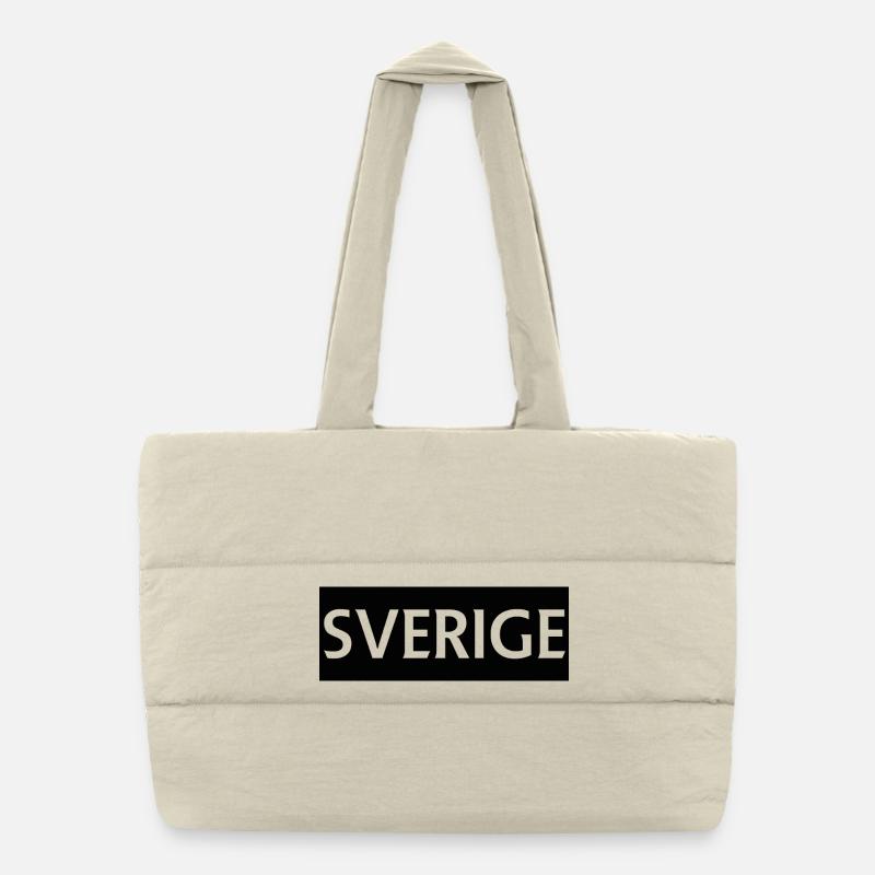 Suède Sac shopping matelassé
