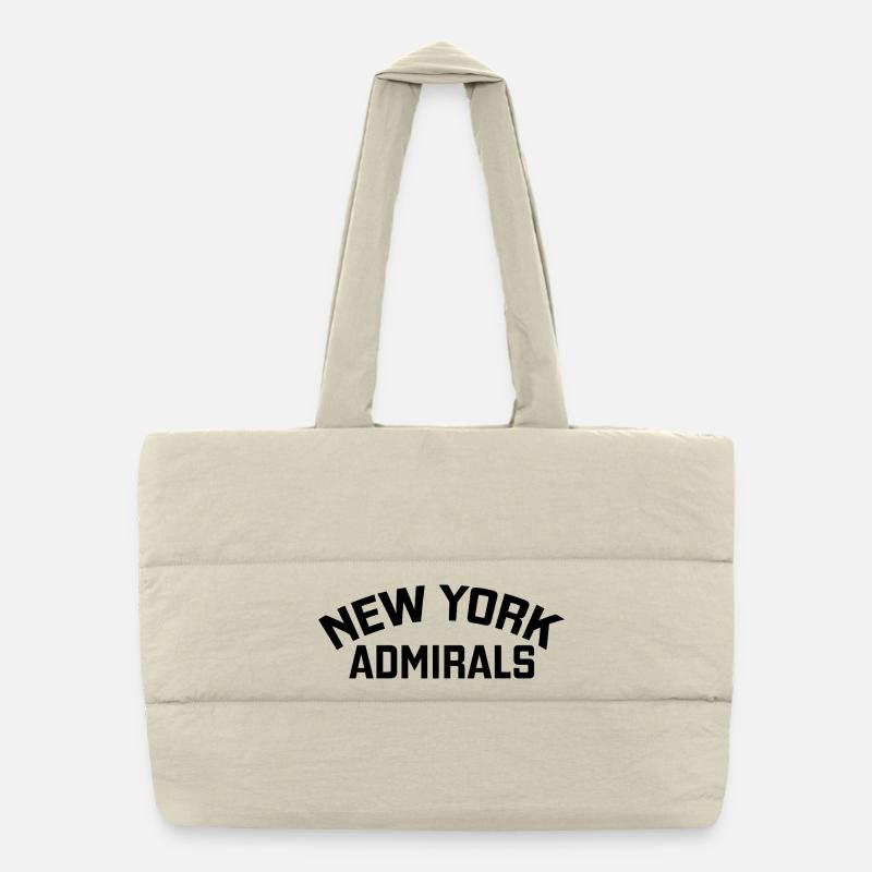 New York Admirals Puffer Shopping Bag