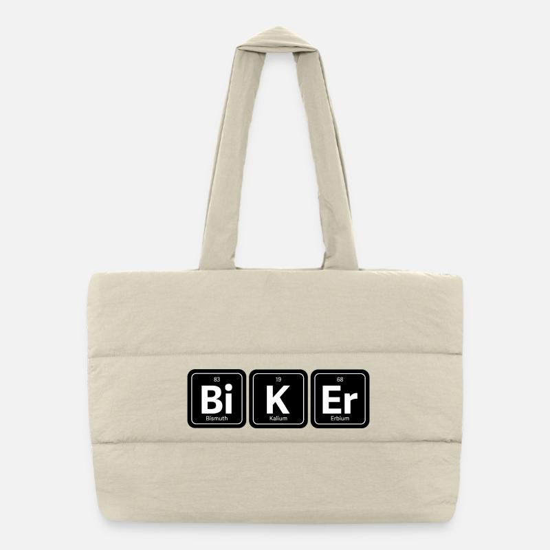 Bi K Er Biker Puffer Shopping Bag
