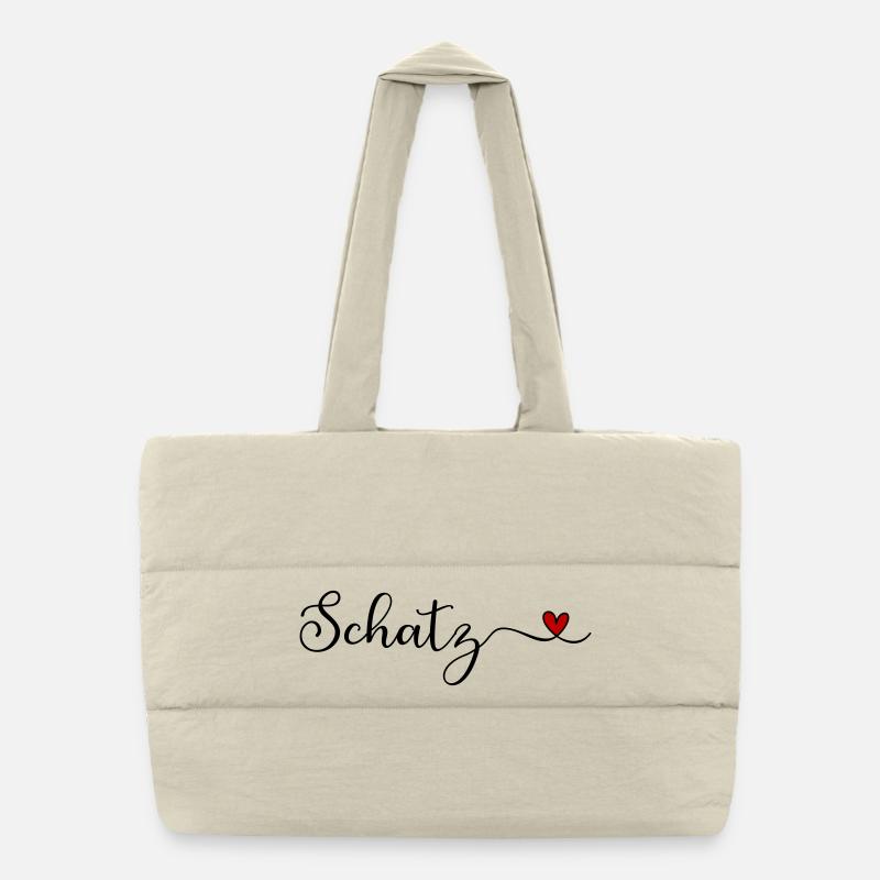 Treasure Puffer Shopping Bag