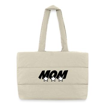 Meilleure Maman - Fête des Mères - Sac shopping matelassé - blanc naturel - Devant