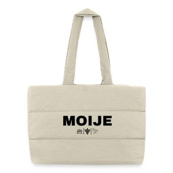 MOIJE - Puffer Shopping Bag - natural - Front