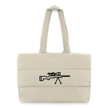 sniper - Puffer Shopping Bag - natural - Front
