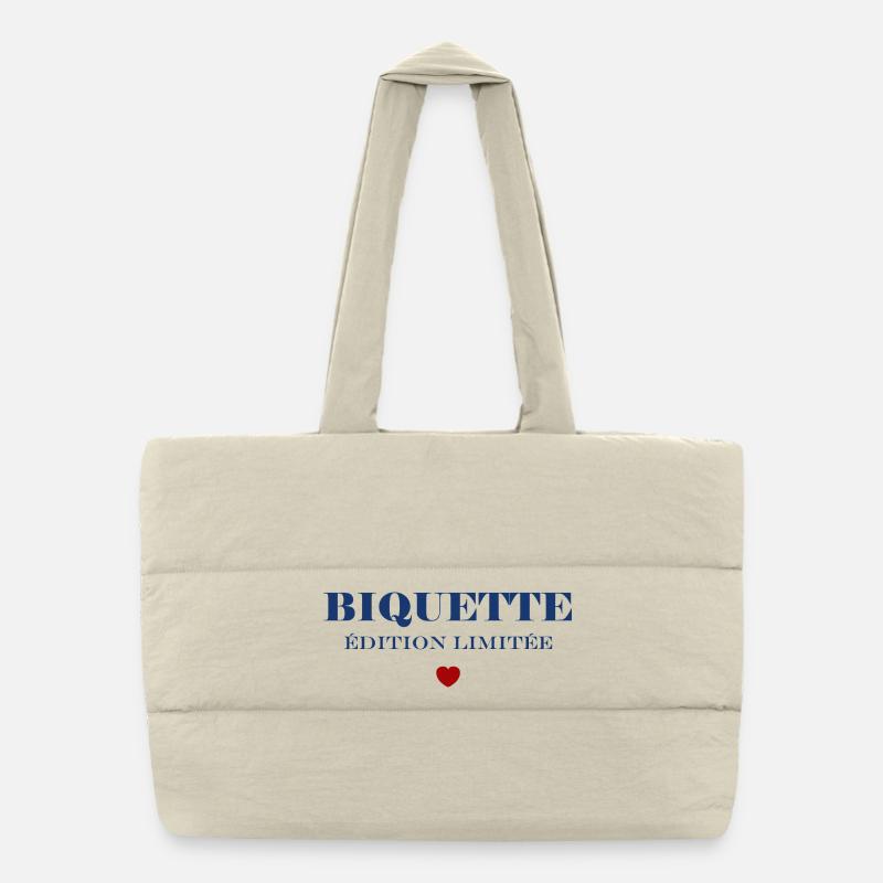 Biquette Limited Edition Puffer-Einkaufstasche