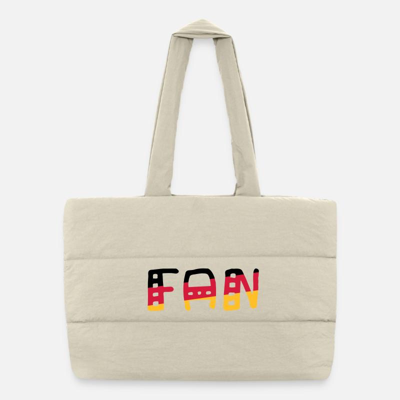 FAN - shirt Allemagne Sac shopping matelassé