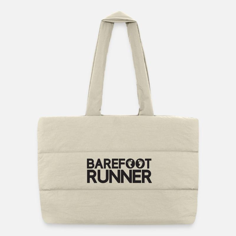 Barfußläufer Puffer-Einkaufstasche