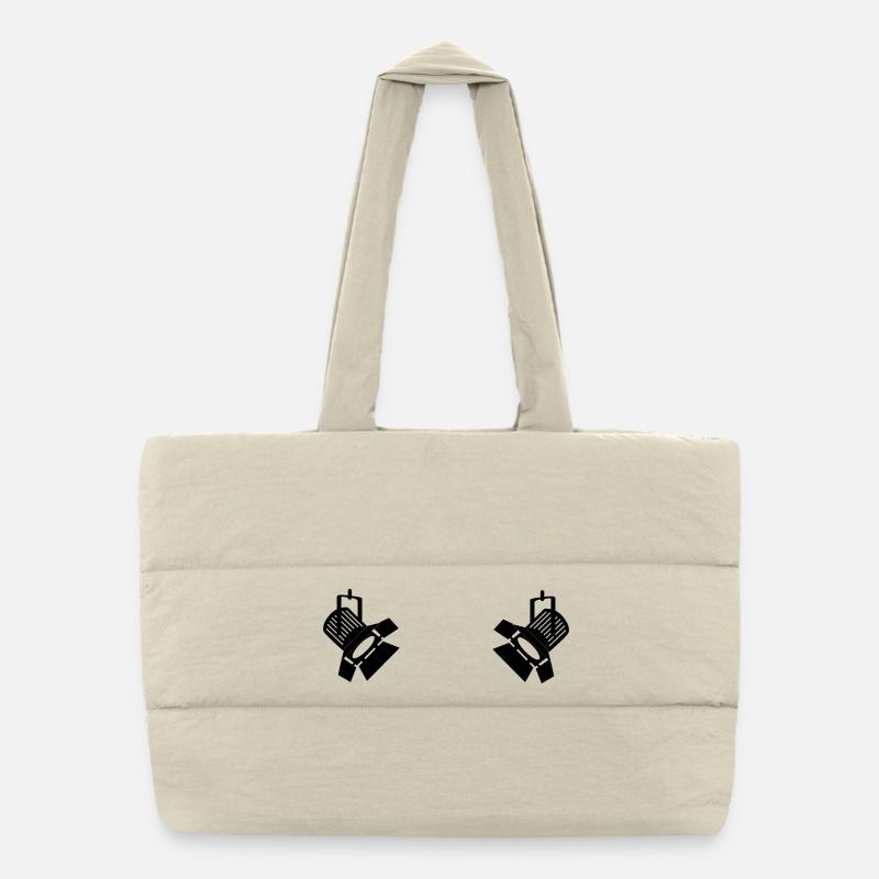 Lighting spot lamps Puffer Shopping Bag