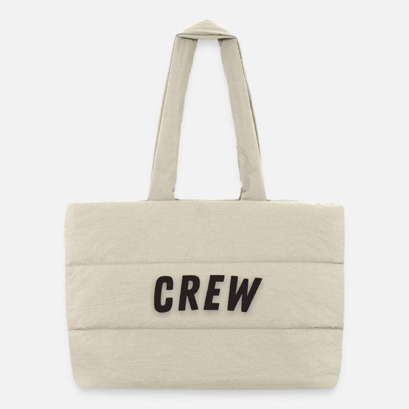 Abenteuer Crew Design Puffer-Einkaufstasche