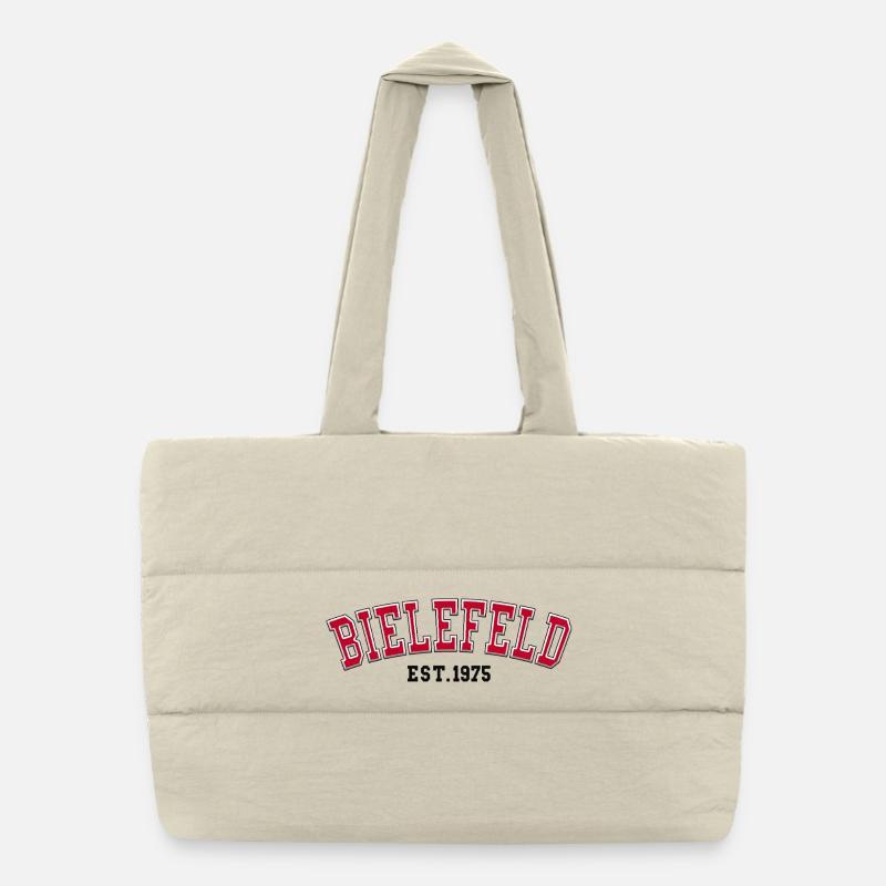 Bielefeld Est. 1975 Puffer Shopping Bag