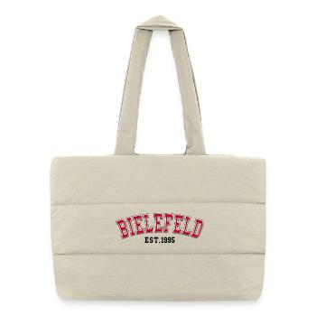 Bielefeld Est. 1995 - Puffer Shopping Bag - natural - Front