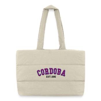 Cordoba Est 1995 - Puffer Shopping Bag - natural - Front