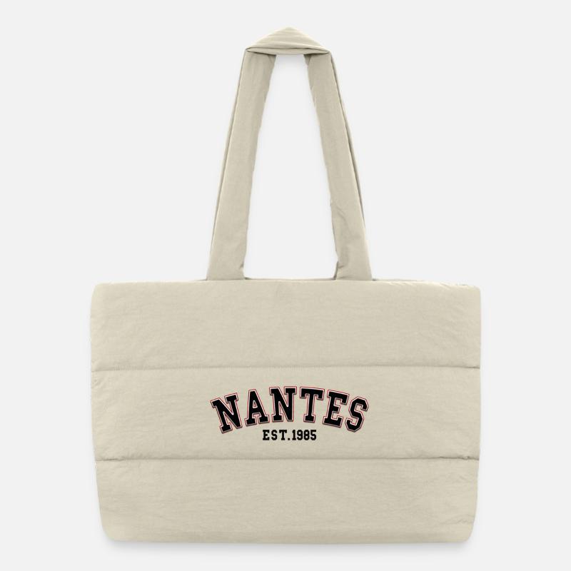Nantes gegründet 1985 Puffer-Einkaufstasche