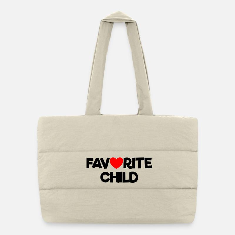 Enfant préféré Sac shopping matelassé