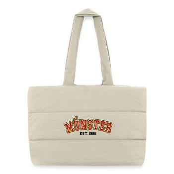 Münster Fondée en 1986 - Sac shopping matelassé - blanc naturel - Devant