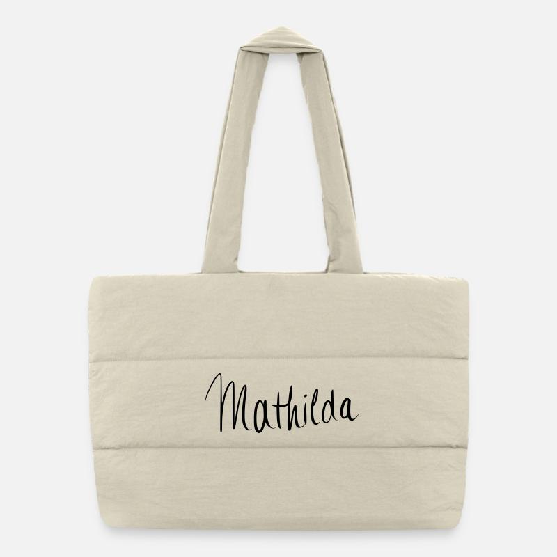Mathilda Puffer-Einkaufstasche