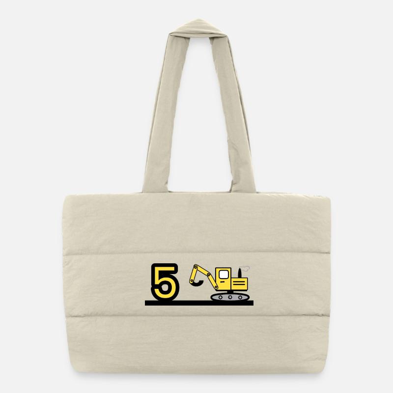 Bagger Puffer-Einkaufstasche