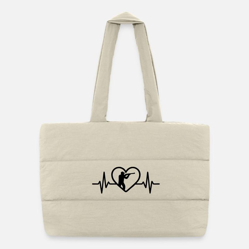 Chasseurs de cœurs – Chasse à la passion Sac shopping matelassé