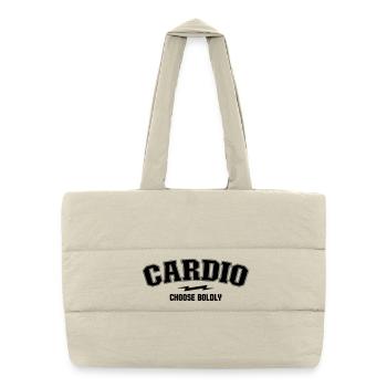 Varsity Arch - Cardio Dept - Puffer Shopping Bag - natural - Front