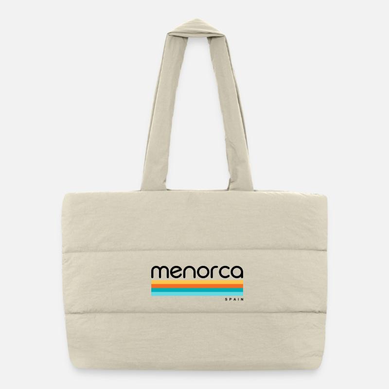 Minorque - Espagne - Espagne - Espagne - Îles Baléares Sac shopping matelassé
