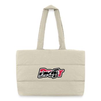 Drift Motorsport - Puffer-Einkaufstasche - Naturweiß - Vorne