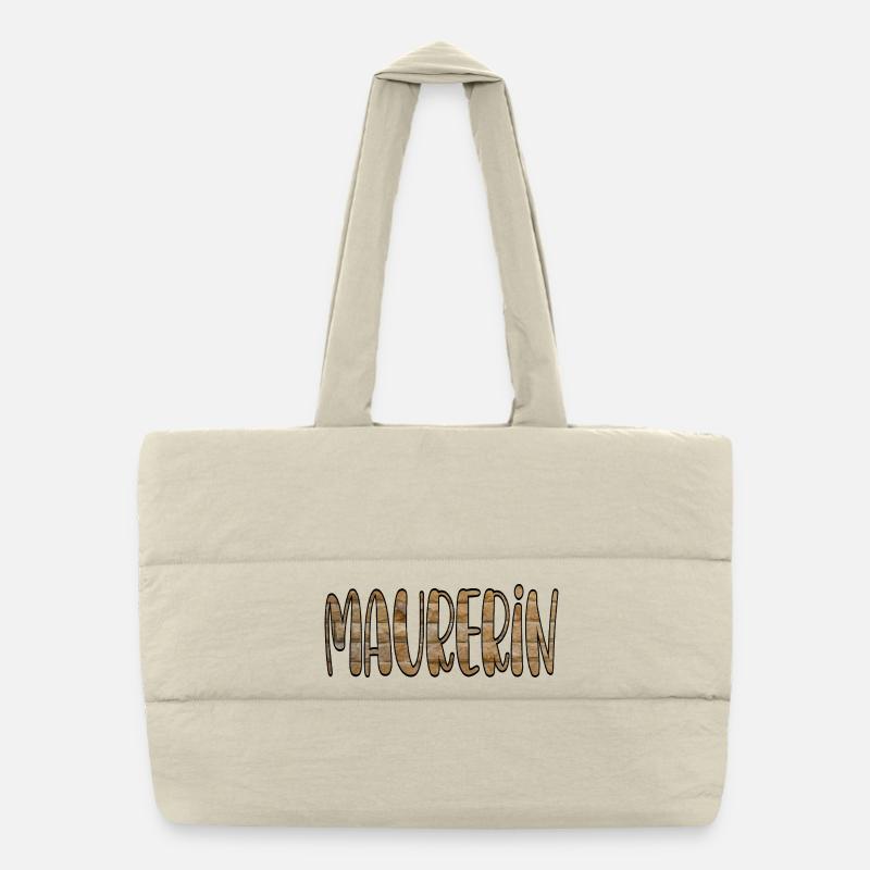 Construction industry bricklayer house construction Puffer Shopping Bag