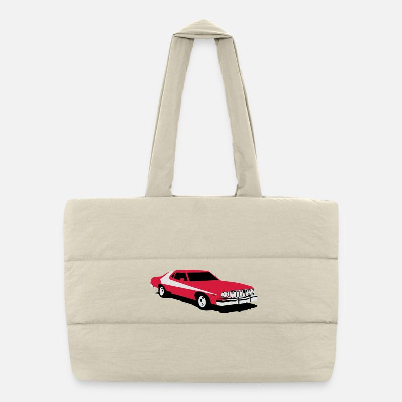 SH_Gran_Torino - Puffer Shopping Bag - natural