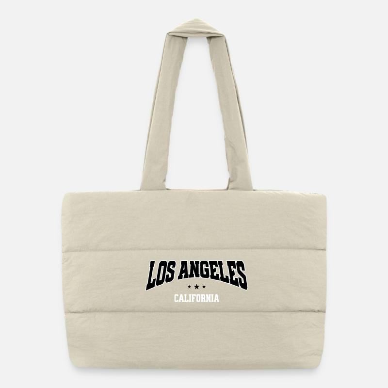 Los Angeles College Stil Puffer-Einkaufstasche