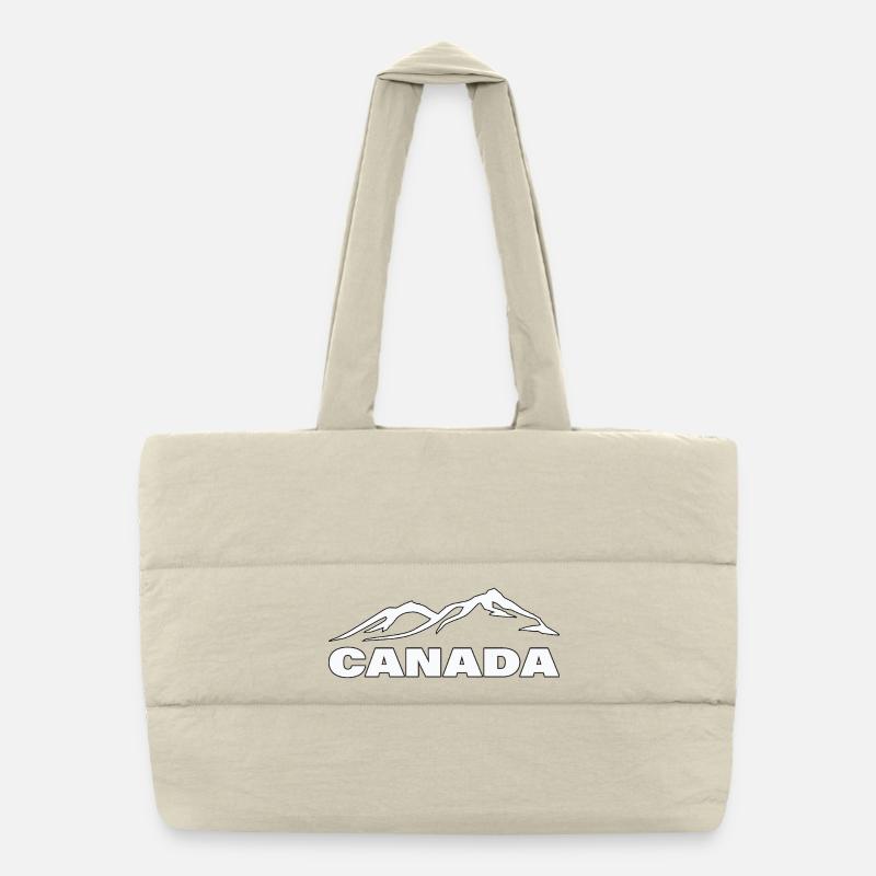 CANADA Puffer-Einkaufstasche