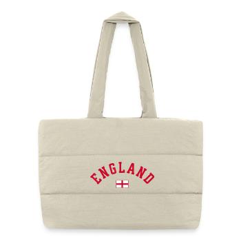 England Arch Emblem - Puffer Shopping Bag - natural - Front