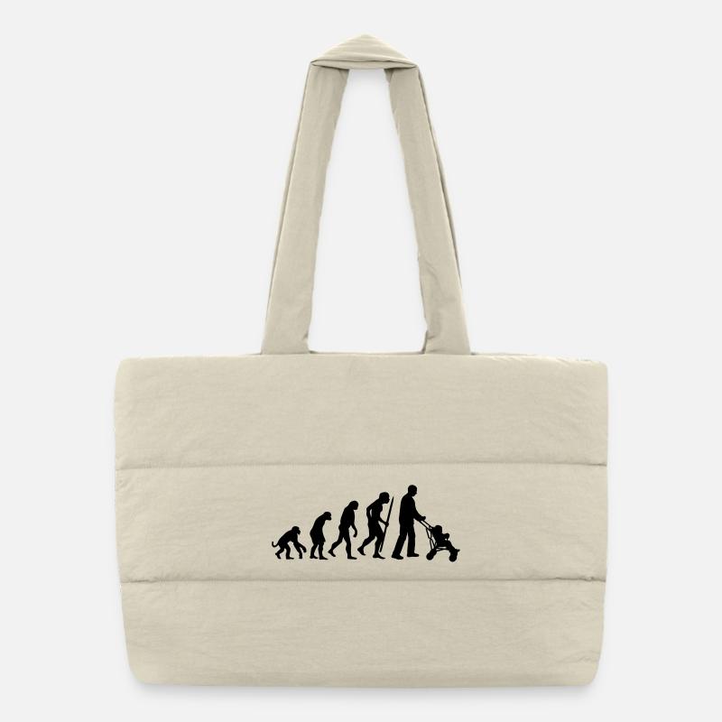 Entwicklung des Super-Papa Puffer-Einkaufstasche