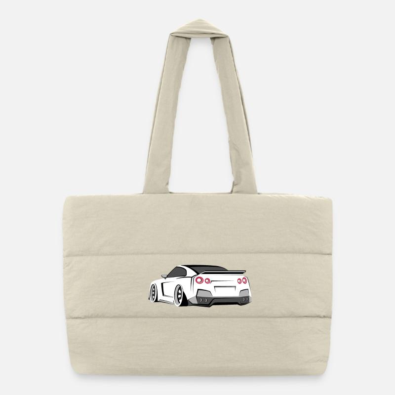 GTR Racing Tuner Symbol Gift Idea Puffer Shopping Bag