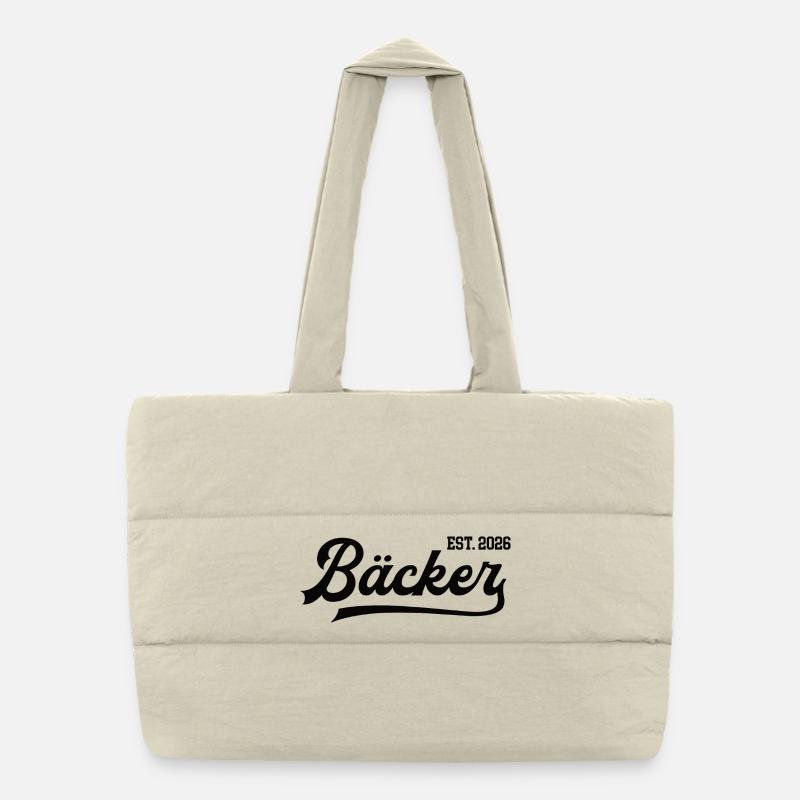 Baker 2026 Apprenticeship Bakery Apprentice Exam Puffer Shopping Bag