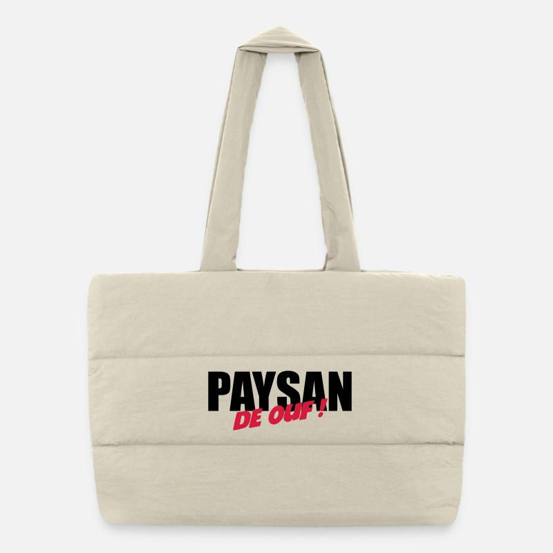 Sac shopping matelassé