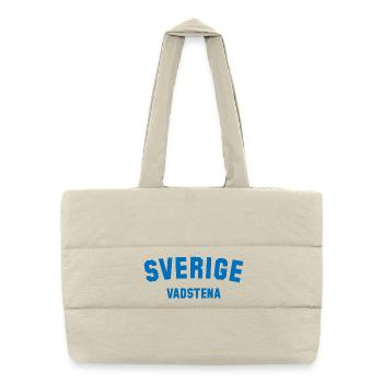 VADSTENA Sverige Sweden - Puffer Shopping Bag - natural - Front